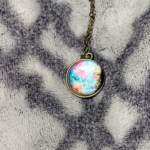Multicolor Pendant Necklace